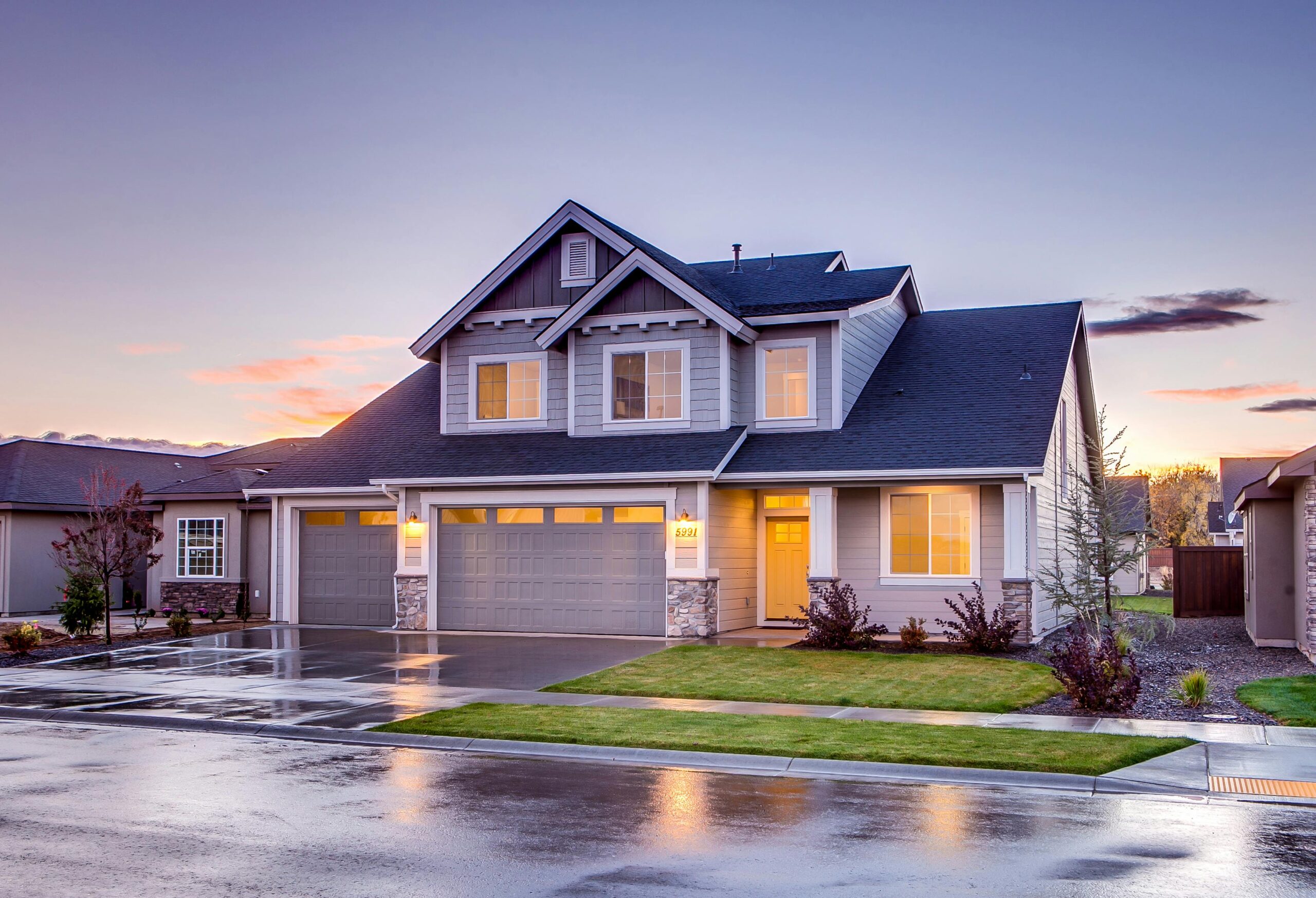 Exterior of home representing family law and equalization