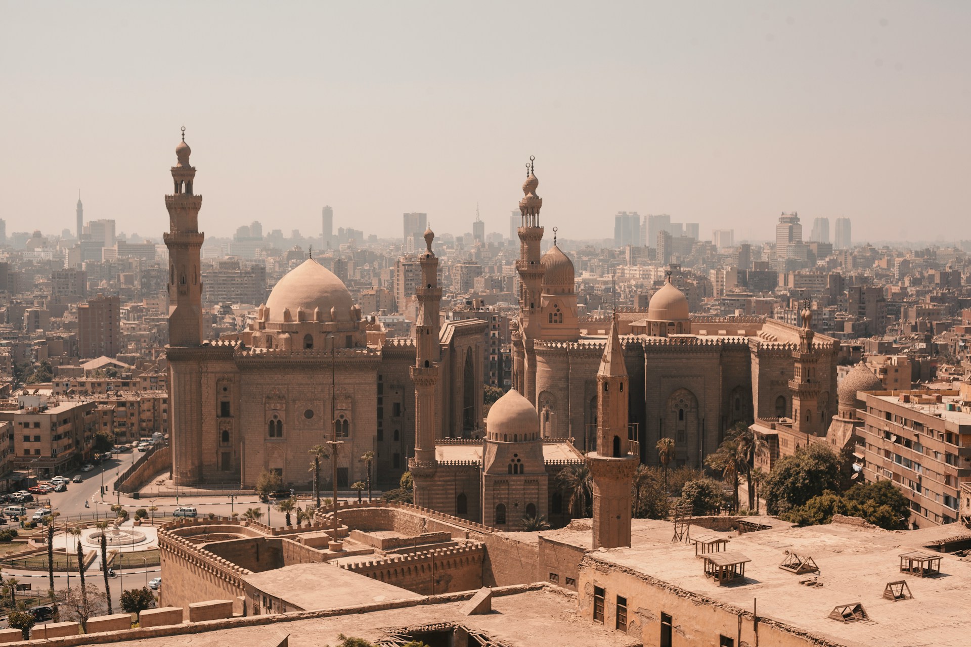 Al-Rifa'i Mosque in Cairo, Egypt, representing traveling with a child internationally when a parent doesn't consent.